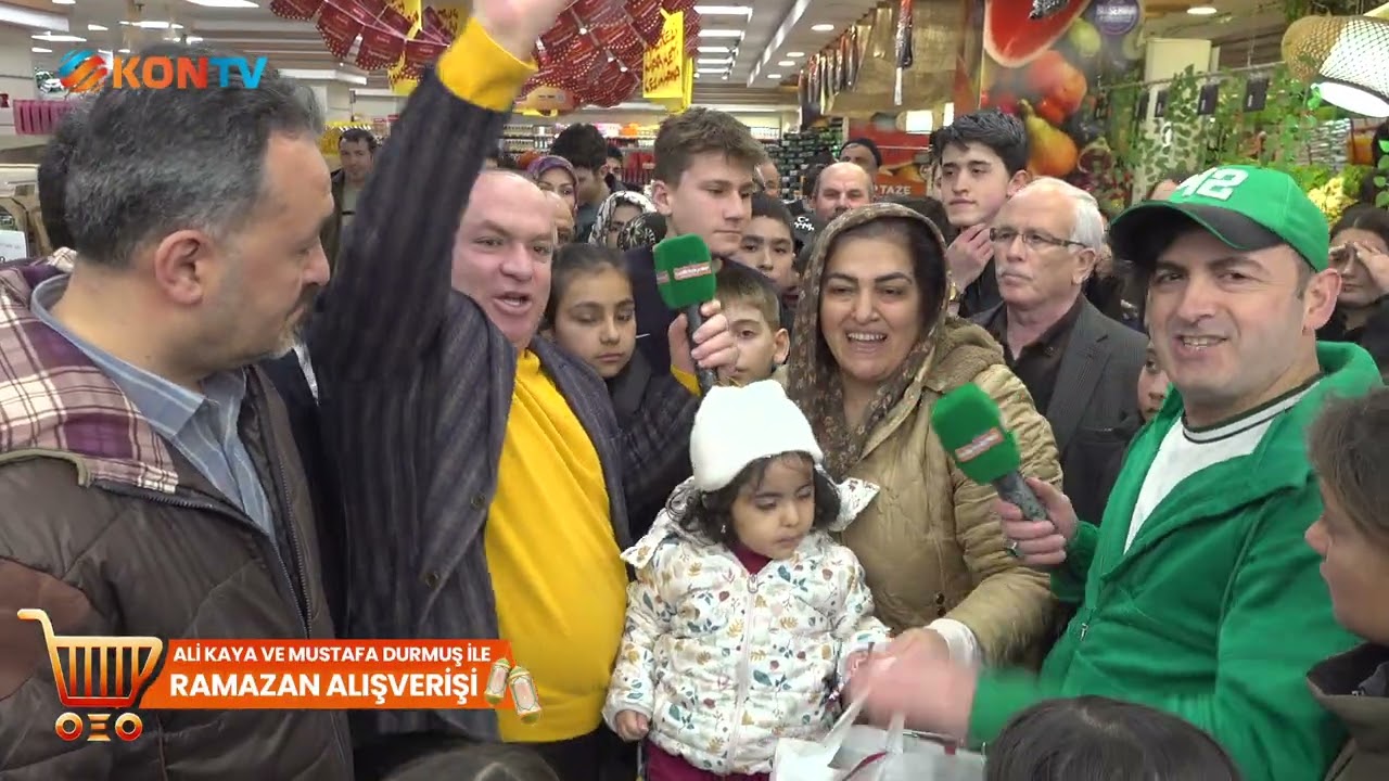 ALİ KAYA ve MUSTAFA DURMUŞ İLE RAMAZAN ALIŞVERİŞİ  17  07 MART 2026