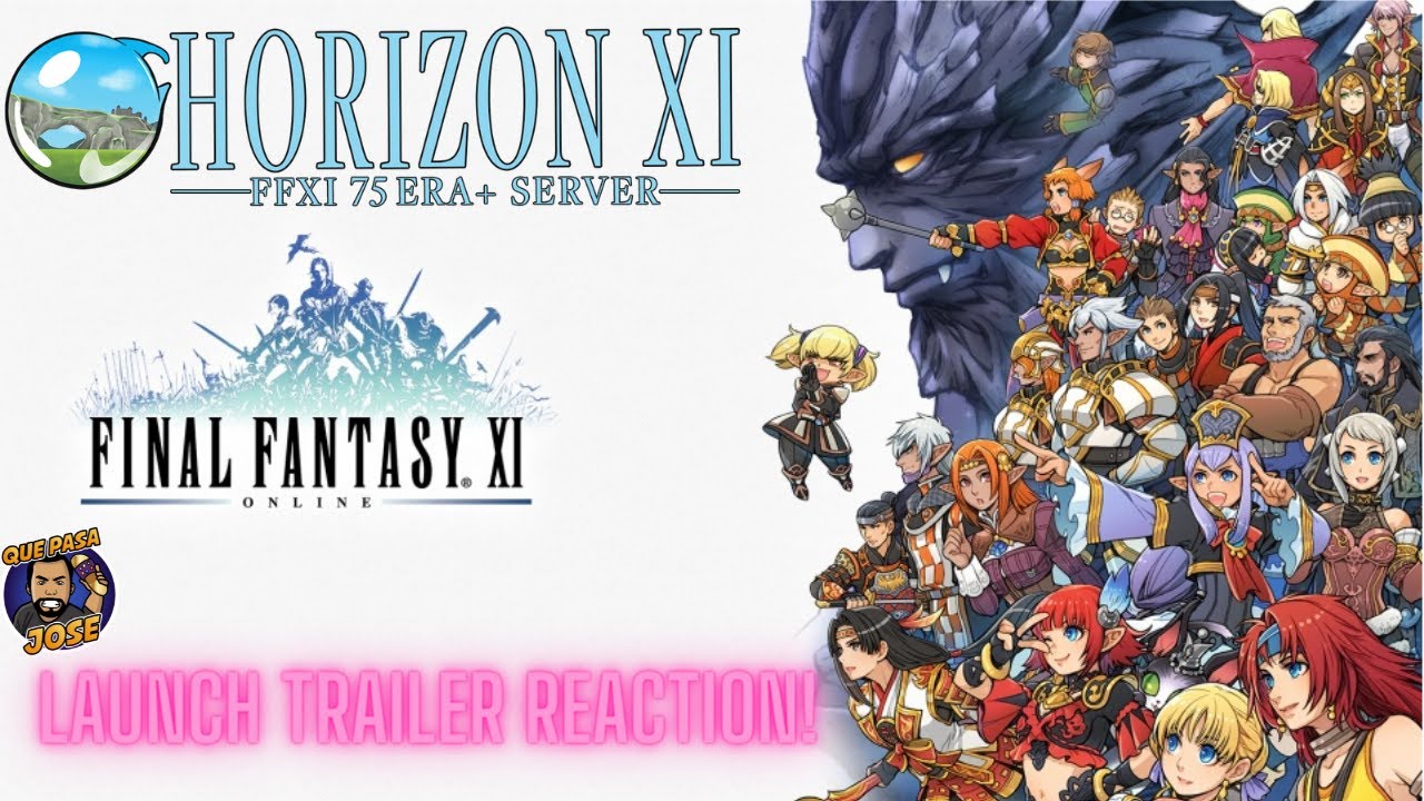 HorizonXi Launch Trailer Reaction! #ffxi #horizonxi #finalfantasyxi