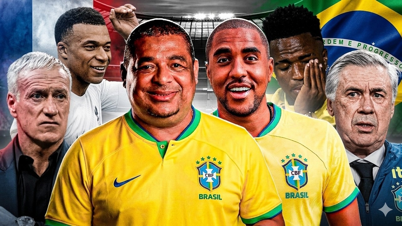 P&Oacute;S JOGO: BRASIL X FRAN&Ccedil;A - REDCAST