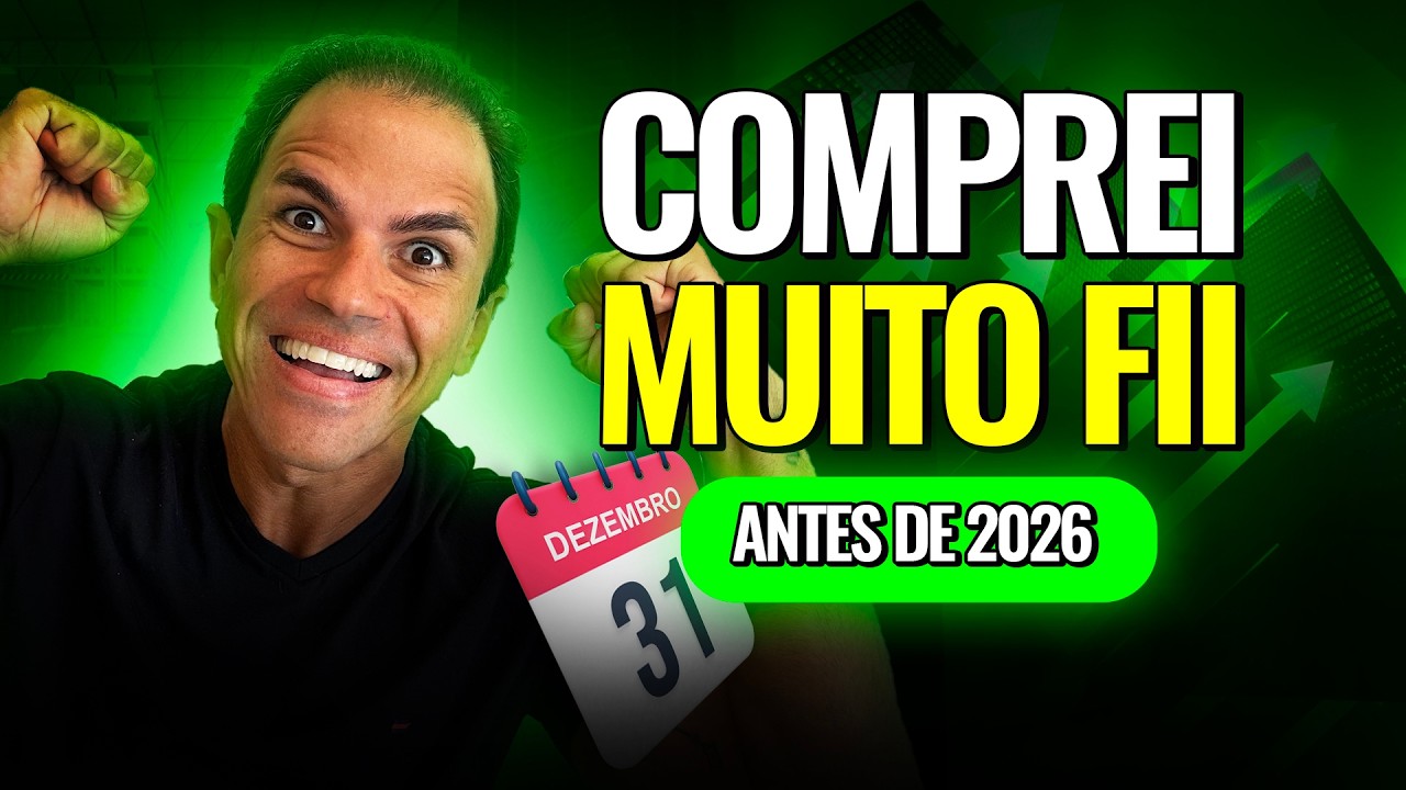 POR QUE SIGO COMPRANDO FIIs ANTES DE 2026!