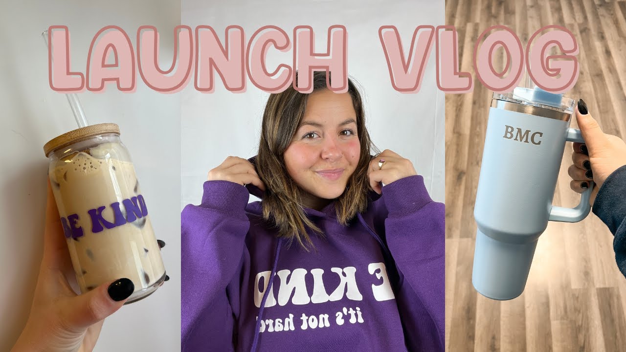 First Launch of 2023 | Launch Preparation | Launch Day | Small Business Owner | Entrepreneur