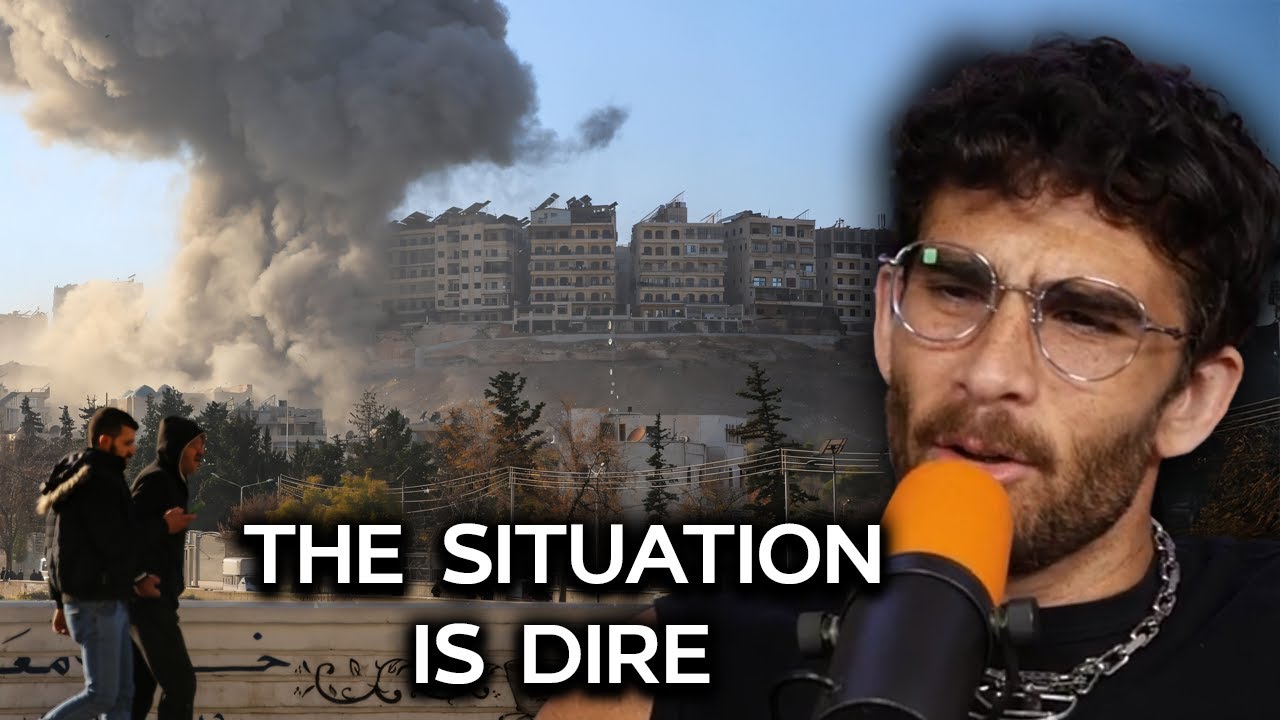 CHAOS in Syria! ASSAD visits PUTIN | HasanAbi reacts