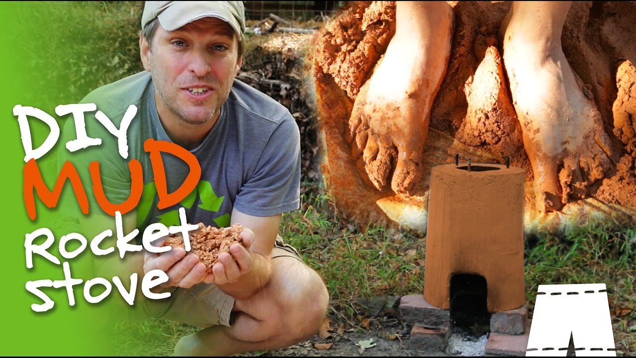How To Make A DIY Rocket Stove Out Of Mud