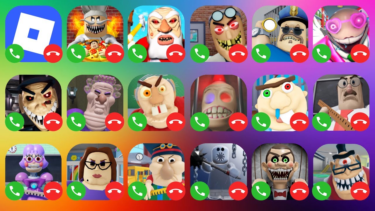 Roblox. Papa Pizza's Pizzeria.RUN FROM GRANDPA. Bob the Dentist.BARRY'S PRISON .MR YUMMY'S .