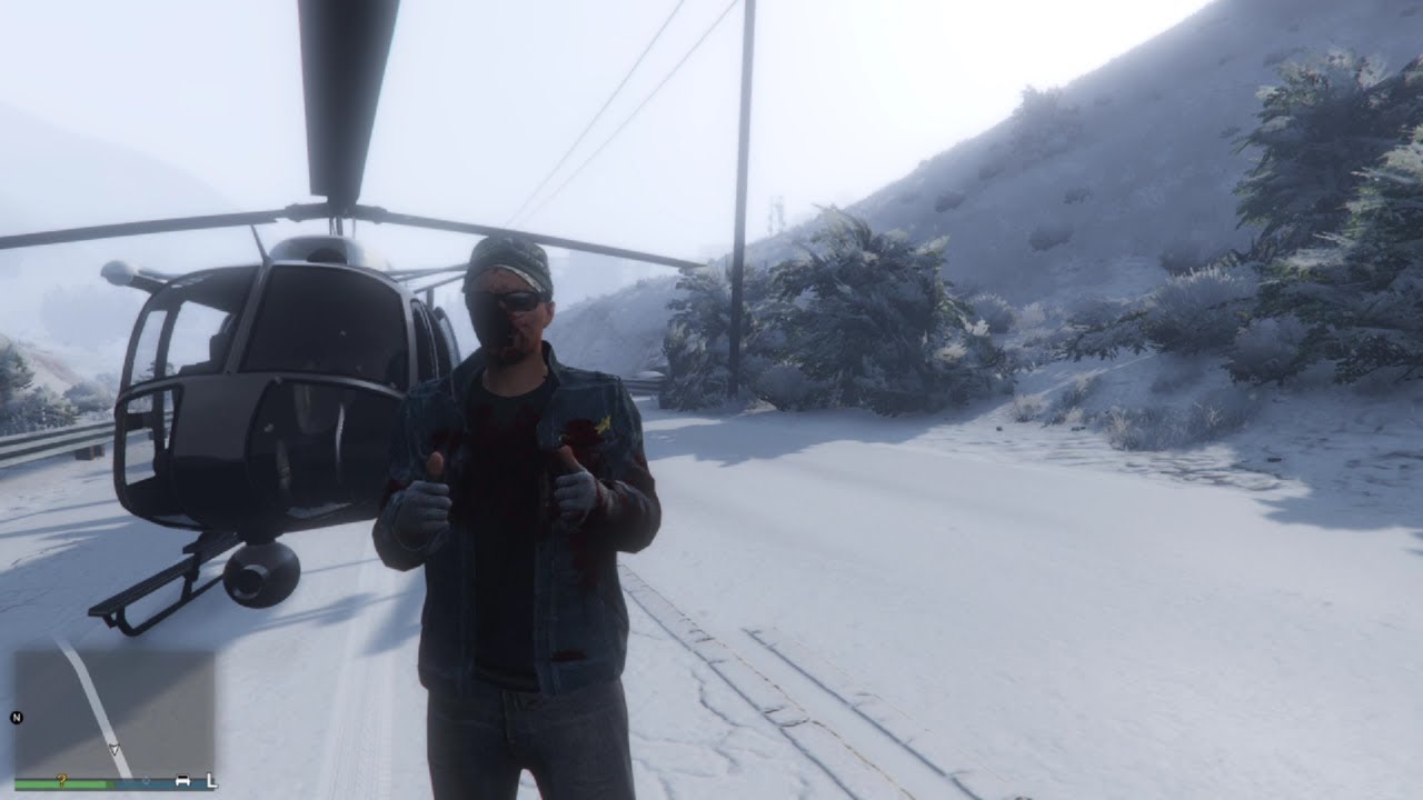 Persecución 5⭐con poca munición | Para ver mientras comes | GTA V