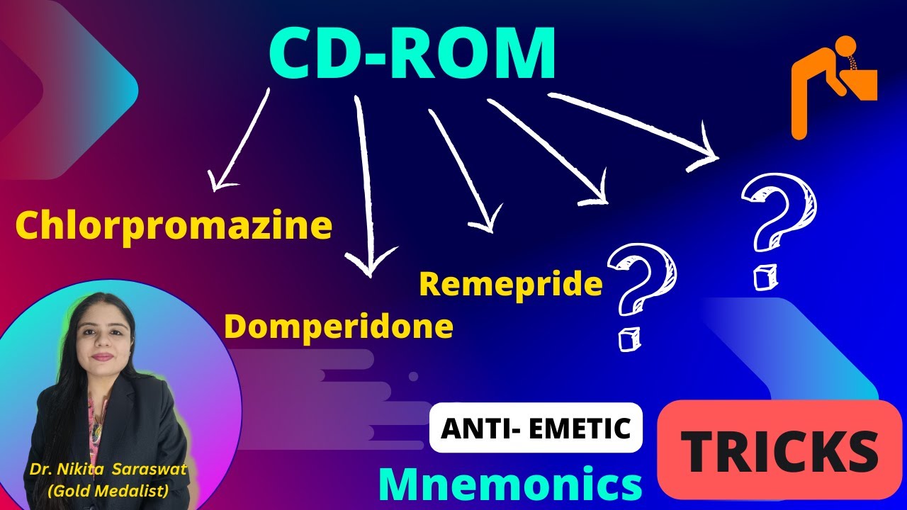Simple tricks for Antiemetics | Mnemonic of the day | Anti Emetic | ANTIEMETICS DRUGS EASY TRICK