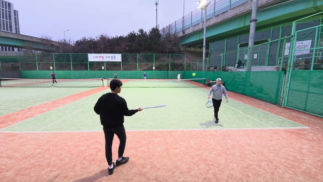 26.02.15 테니스 복식 중랑구립 3경기