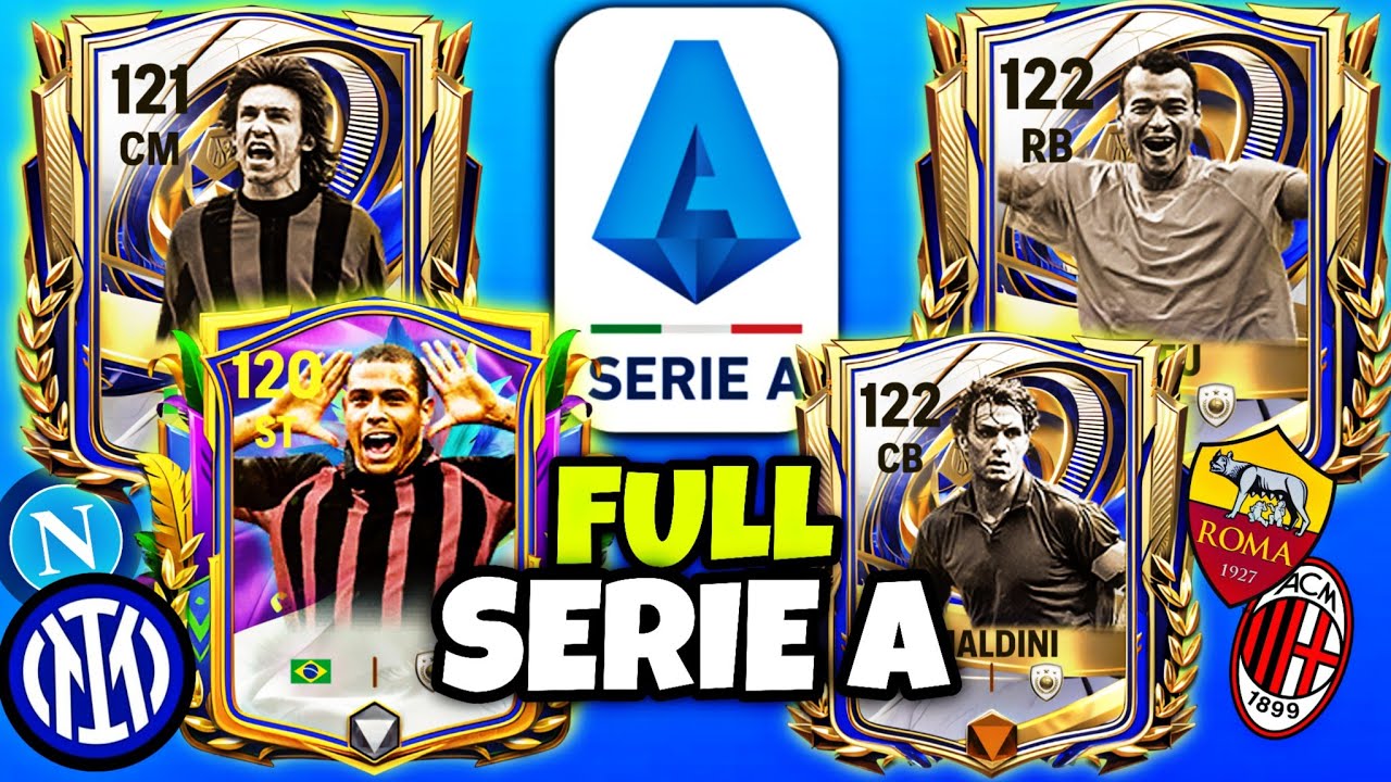 ¡CREAMOS el FULL SERIE A más ROTO en FC MOBILE! 🇮🇹🔥