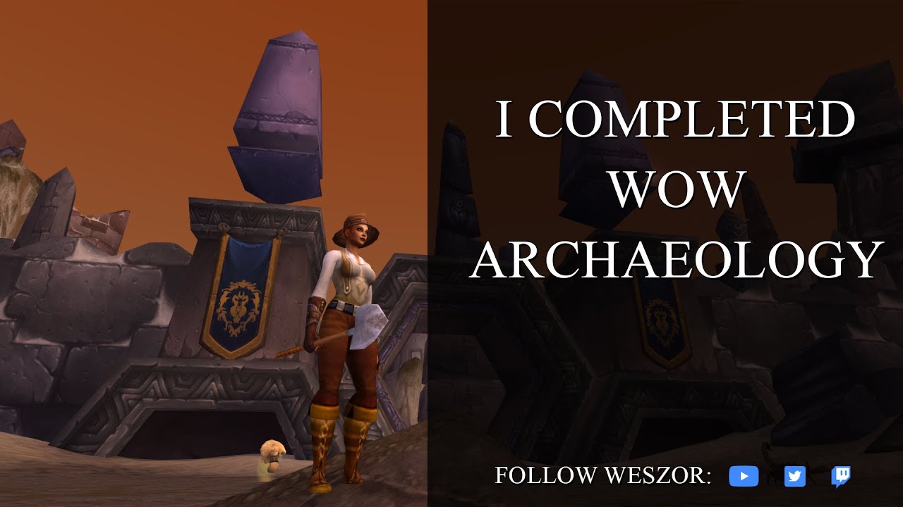 So I Completed WoW Archaeology