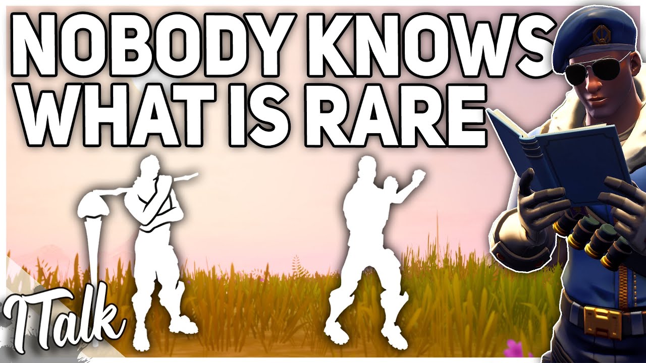 Nobody Knows What's Rare in Fortnite