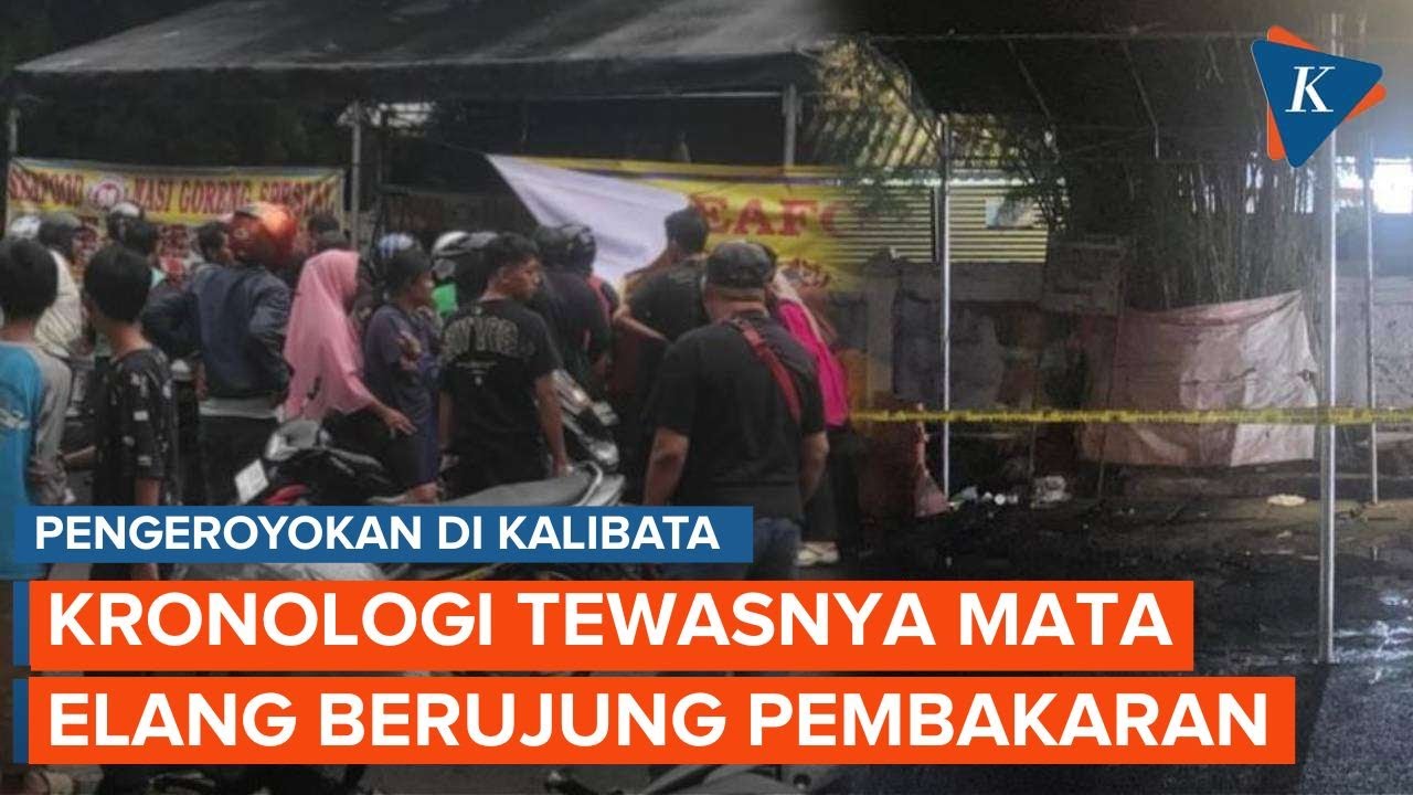 Kronologi Mata Elang Tewas Dikeroyok Berujung Bentrok di Kalibata