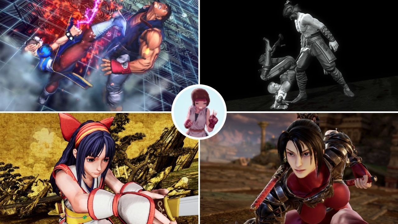 Iconic Super Moves from the Main Female Characters In Fighting Games