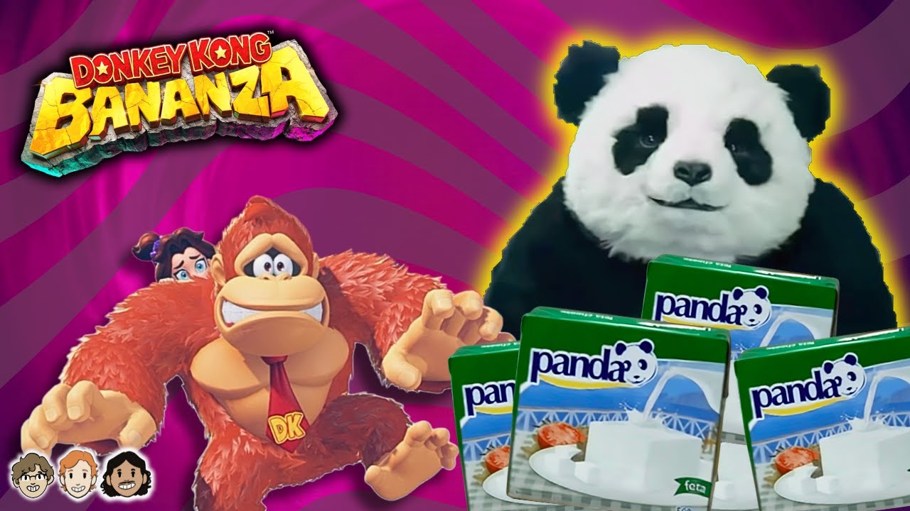 Даже DK не может сказать «нет» Панде — прохождение Donkey Kong Bananza / ЧАСТЬ 14