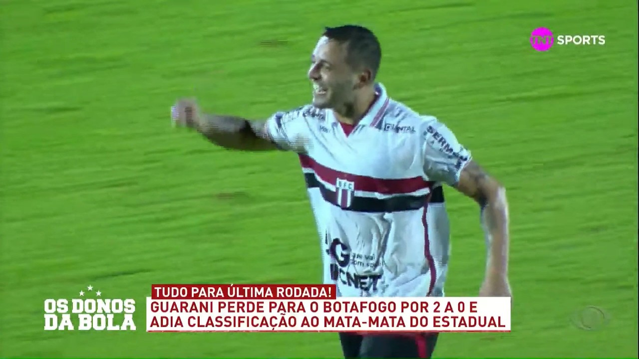 Análise Guarani 0 X 2 Botafogo-SP (07/02) - 09/02/2026 - Os Donos da Bola