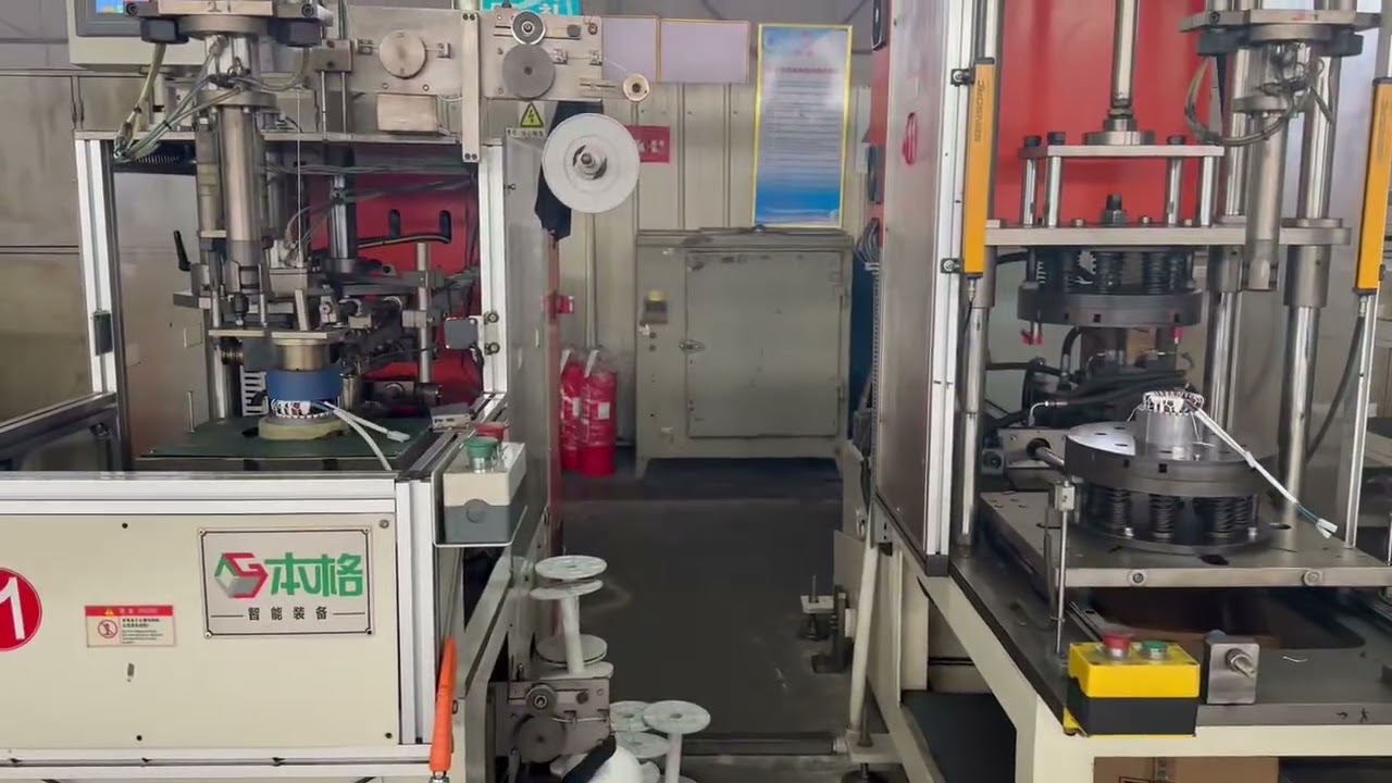 Boost Efficiency with Our Motor Stator Auto Line!#motormanufacturing #electricmotor #factory 