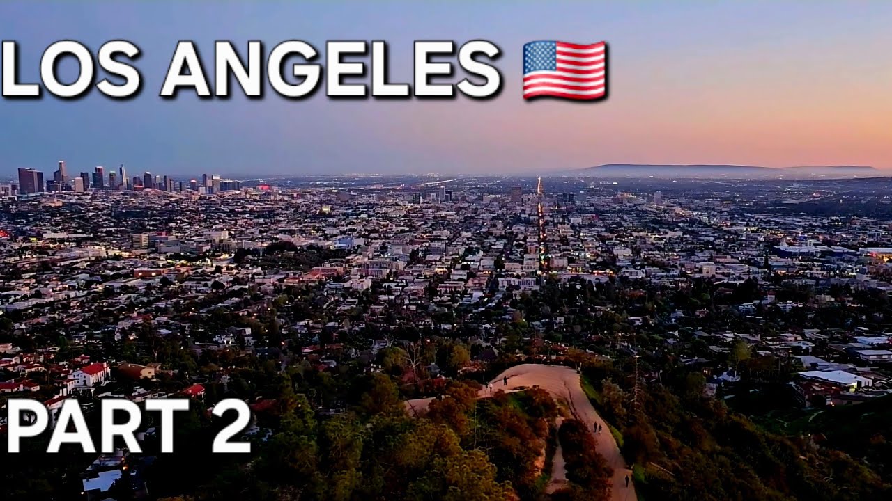 LOS ANGELES - MOVIE PART 2 - Venice Beach, Venice Canals, Griffits Observatory, Santa Brabara