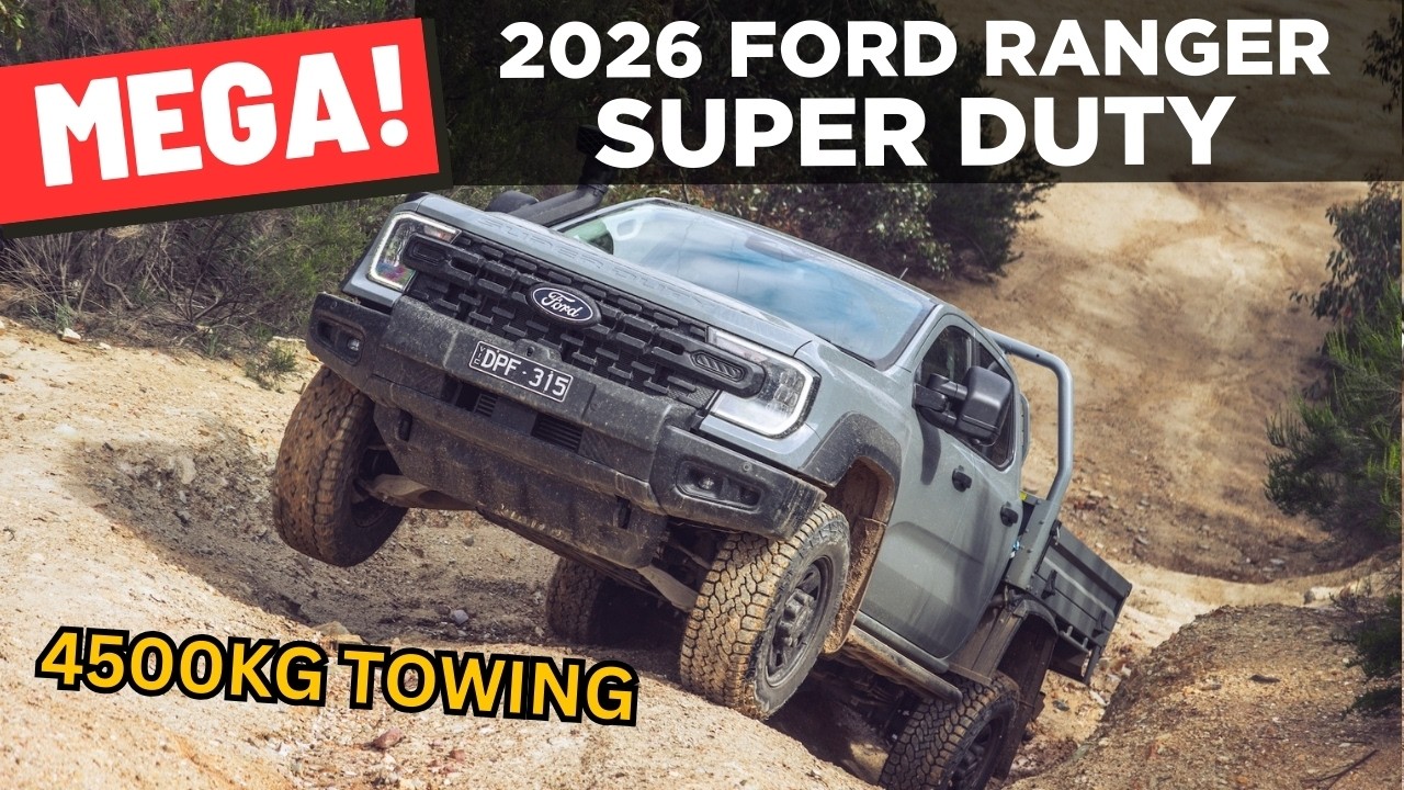 Обзор Ford Ranger Super Duty 2026 года: внедорожный тест-драйв и тест-драйв от первого лица