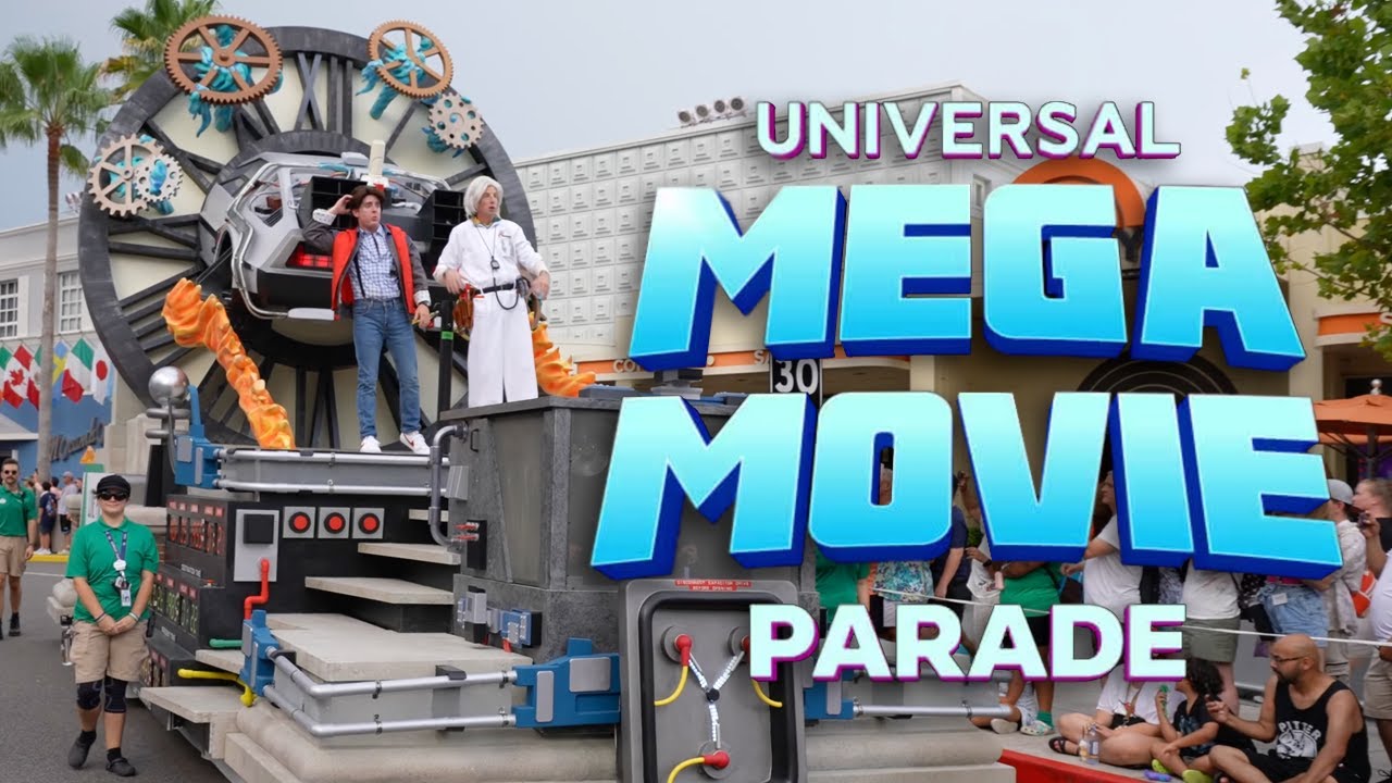 Desfile Universal Mega Movie Parade en Universal Studios Orlando