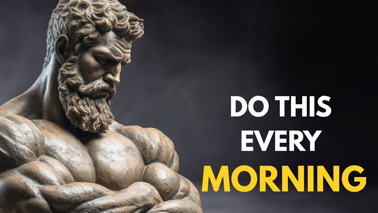 10 Things You Should Do Every Morning (Stoic Morning Routine)