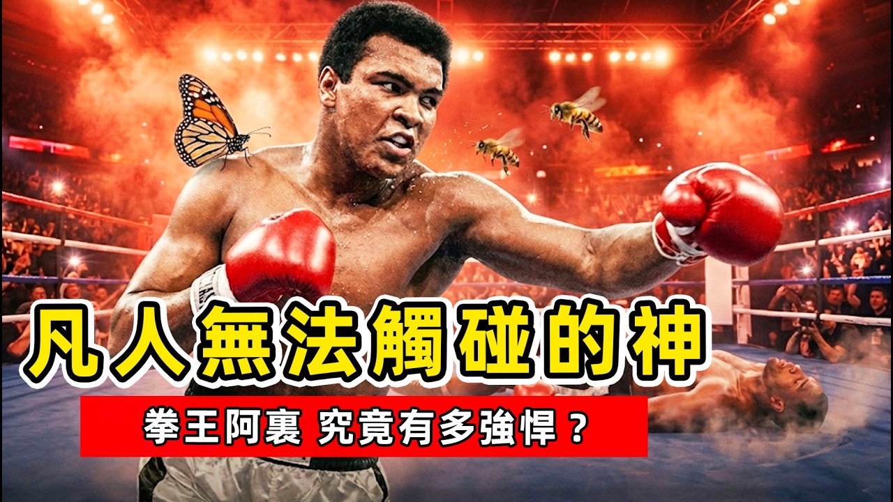 違反物理定律的幽靈！0.41秒的閃電刺拳！阿里是如何把一群嗜血野獸戲弄於股掌之間的？穆罕默德阿里｜Muhammad Ali