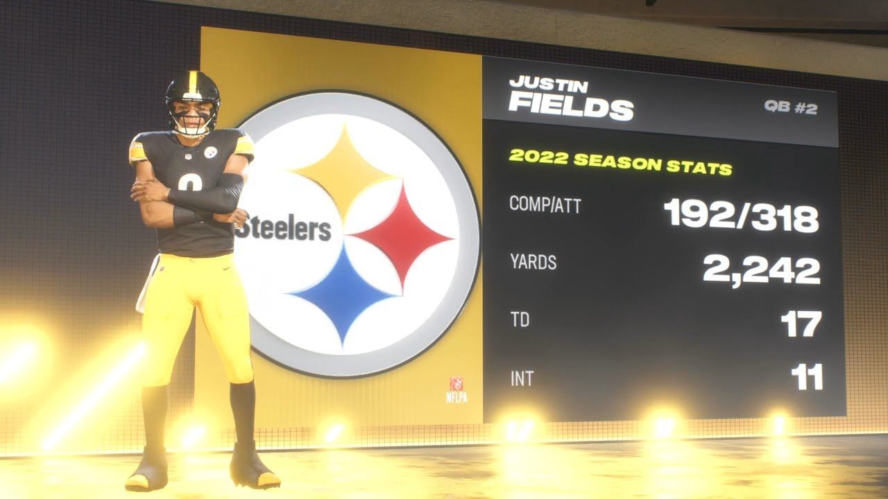 Madden NFL 24 - New Orleans Saints Vs Pittsburgh Steelers (Justin Fields) PS5 (Updated Rosters)