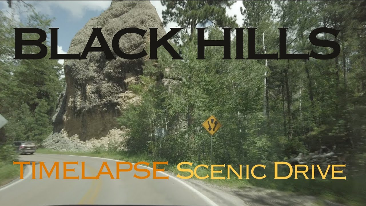 Timelapse: Scenic Drive:  Black Hills