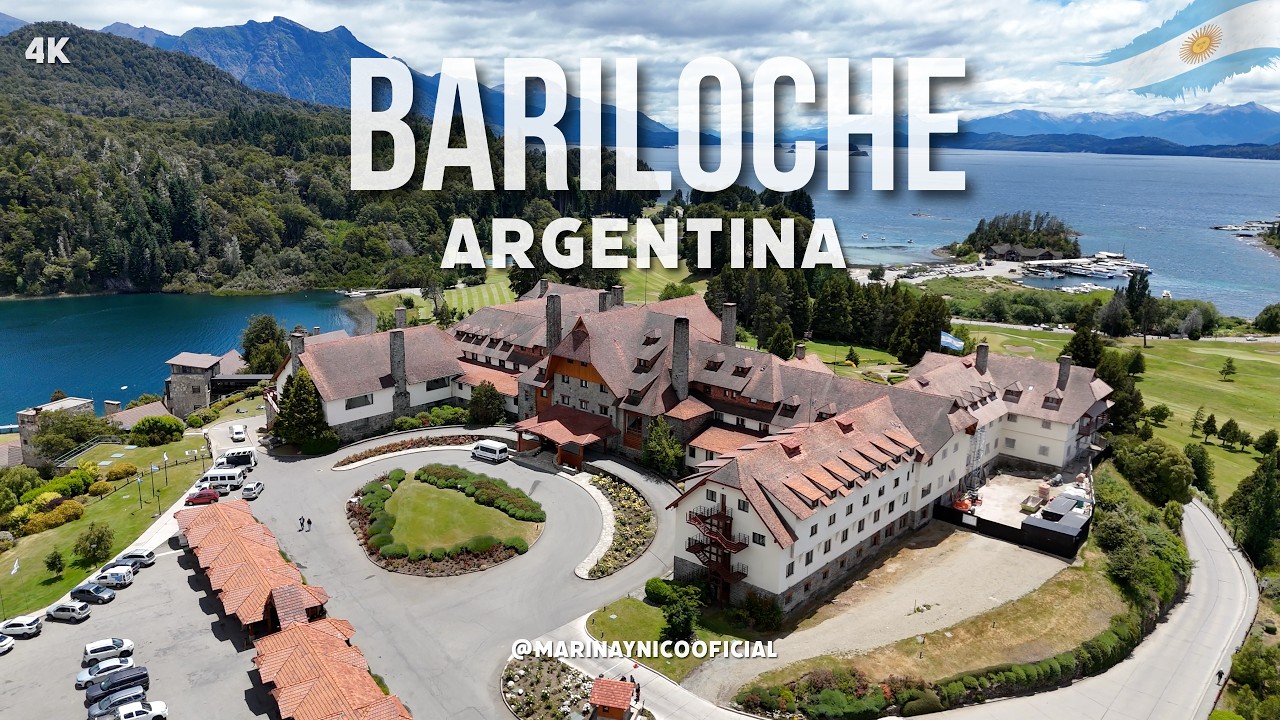 🇦🇷 Bariloche Argentina en 4K | Monta&ntilde;as, lagos y ambiente navide&ntilde;o | &iquest;Es la Suiza Argentina?