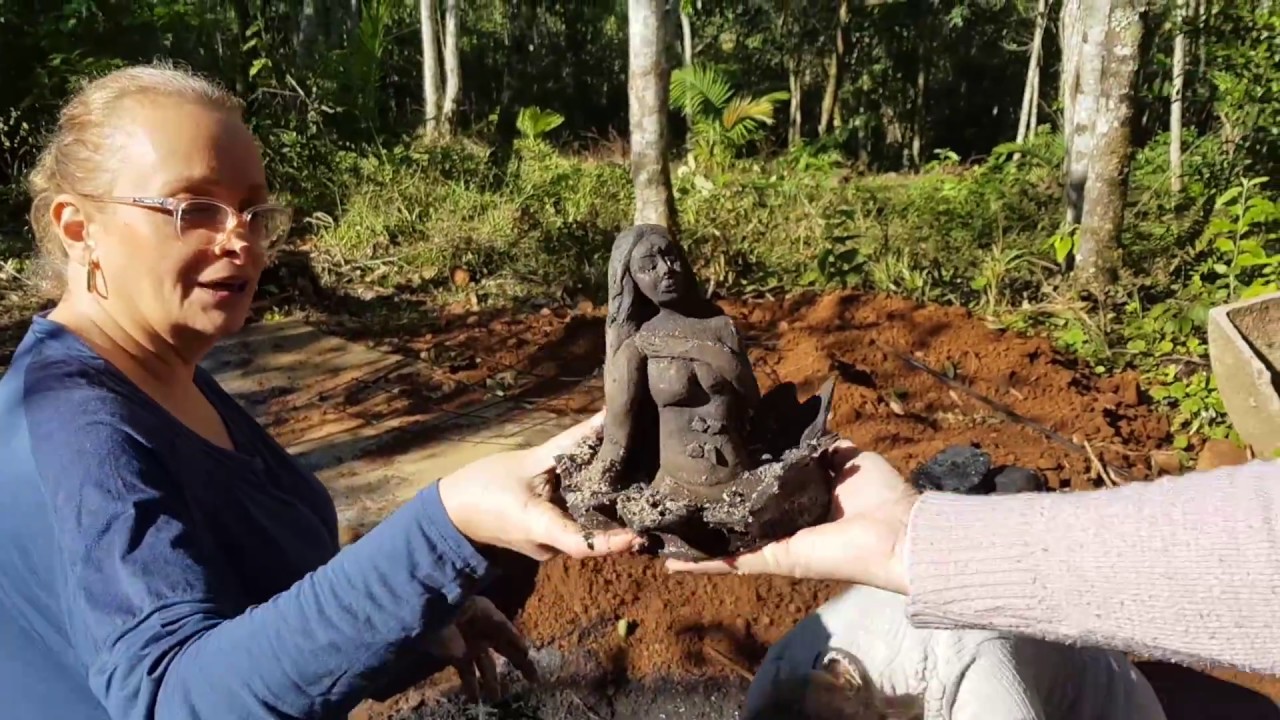 Queima rústica - Oficina de Escultura e Cerâmica