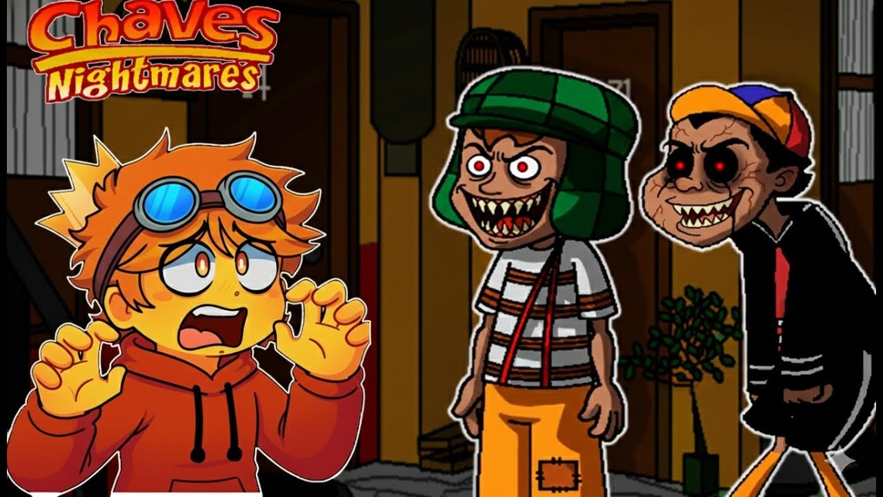 SOBREVIVÍ 5 NOCHES En La VECINDAD DEL CHAVO DEL 8 😨 | FNAF Chaves Nightmares Completo