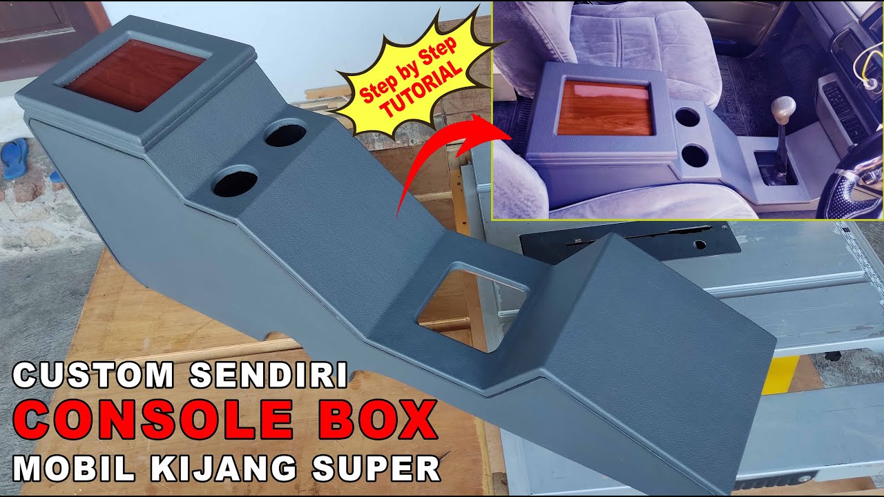 Cara Membuat Console Box Mobil Kijang Super # Sri Custom Furniture #interiormobil #kijangmodifikasi
