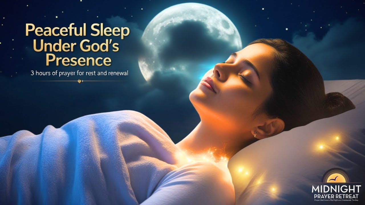Peaceful Sleep Under God&rsquo;s Presence | 3 Hours of Prayer for Rest