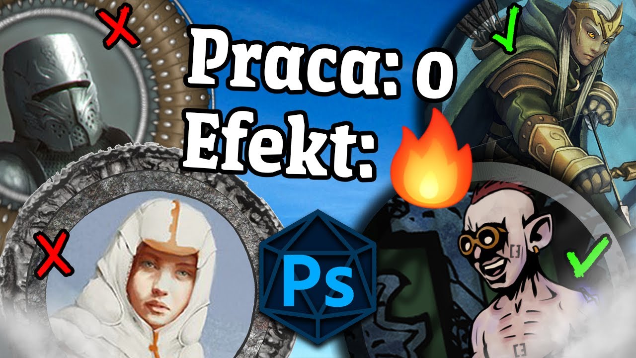 Bajeranckie tokeny w 30 sekund | Grafika w służbie RPG
