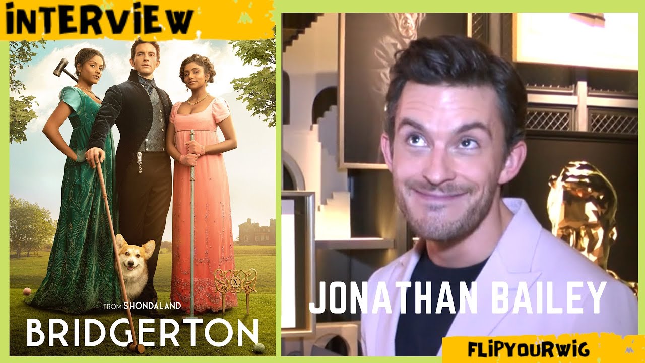 BRIDGERTON STAR 'JONATHAN BAILEY' ON SEASON 2 AND WORKING WITH TARON EGERTON!