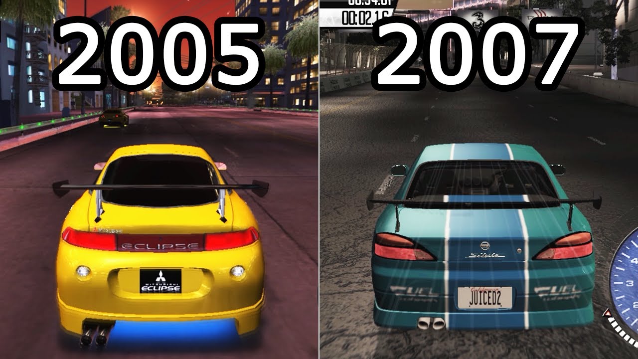 Evolution of Juiced (2005-2007)