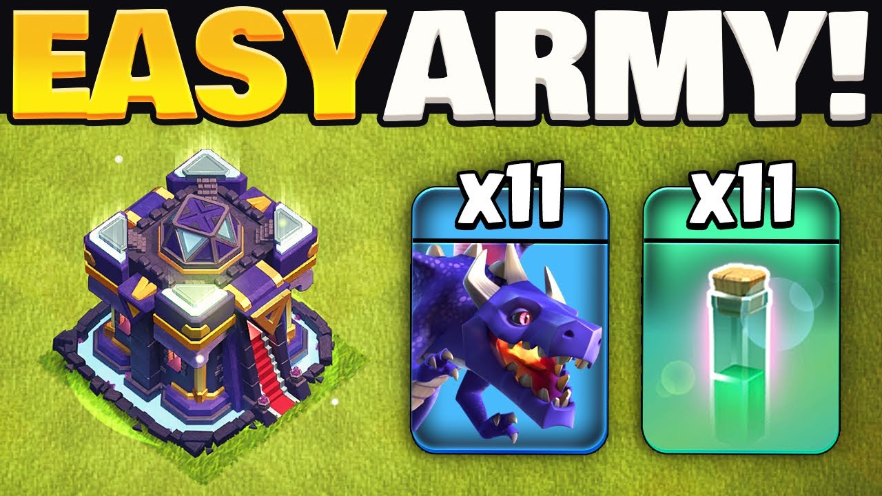 Easy TH15 RC Charge Dragon Attack Strategy Explained (Clash of Clans)
