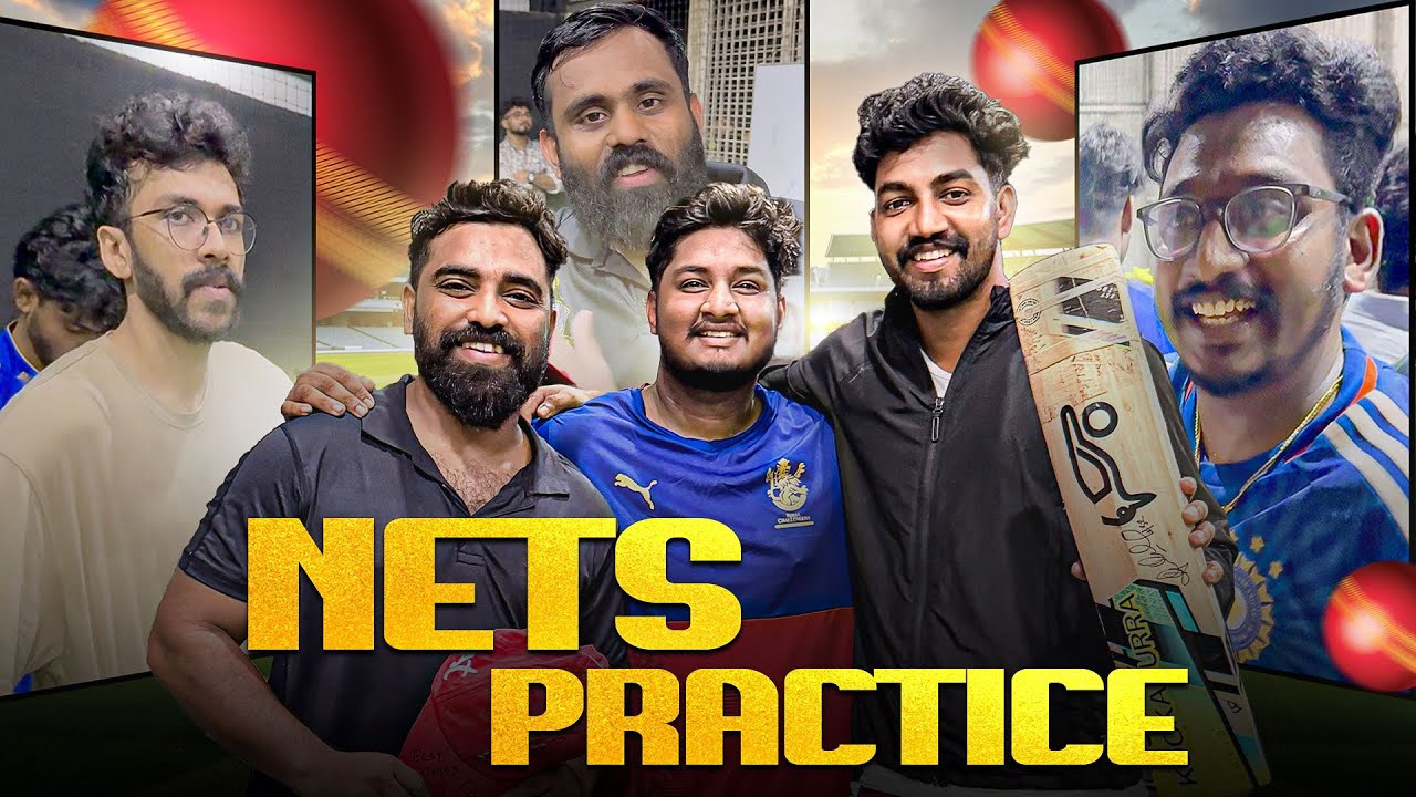 CCL players VS YouTubers Nets practice before MATCH 🏏 | Eagle Gaming | arjyou￼￼ | dr aneesh 