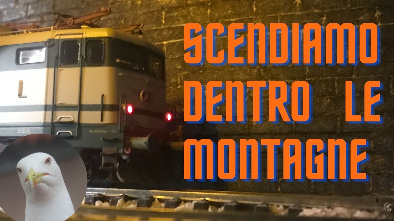 Scendiamo all'interno delle montagne del Plastico Ferroviario! Decoriamo l'interno delle gallerie