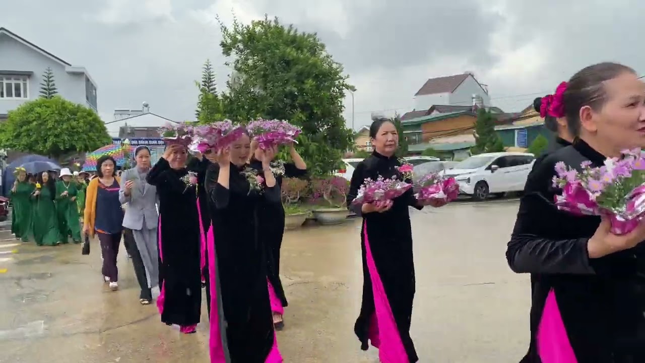 Giáo xứ Minh Giáo dalat dâng hoa 2024 