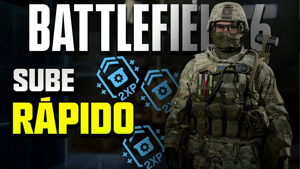 COMO SUBIR RAPIDAMENTE el NIVEL de armas y SOLDADO en BATTLEFIELD 6. Sube de nivel mas rápido BF6
