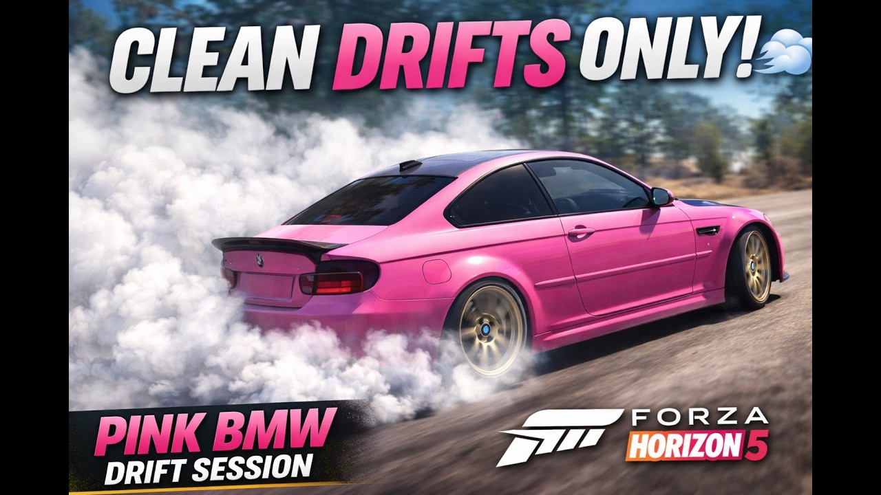 Pink BMW + Clean Drifts Only! | Forza Horizon 5 Drift Session