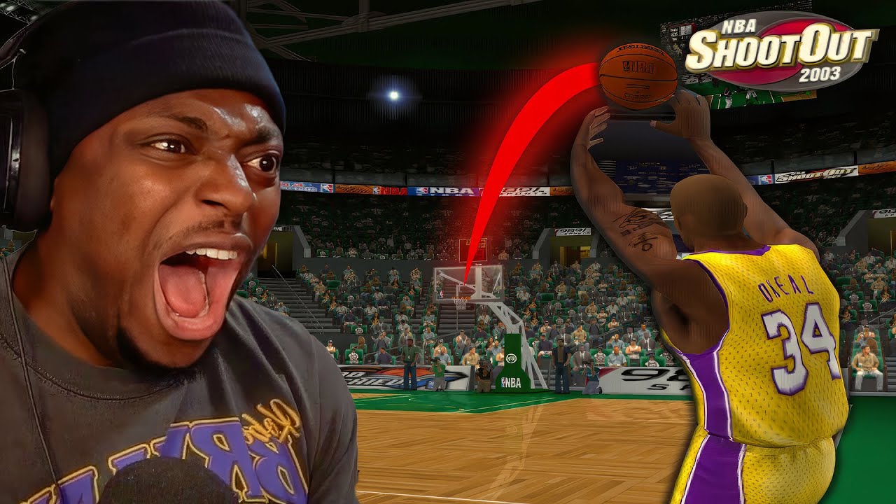 SHAQ Keeps Shooting FADEAWAYS! NBA ShootOut 21 YEARS LATER