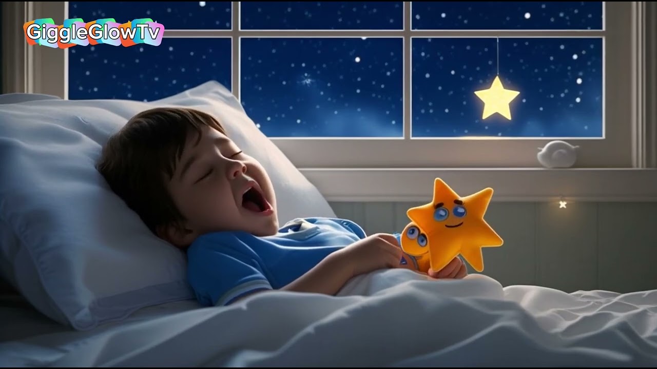 Twinkle Twinkle Little Star 💫 | 2D Cartoon Animation | Giggleglow TV Kids Song