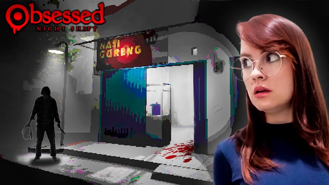 VENDENDO ARROZ FRITO E FUGINDO DE UM STALKER A NOITE! (3 Finais) Obsessed : Night Shift