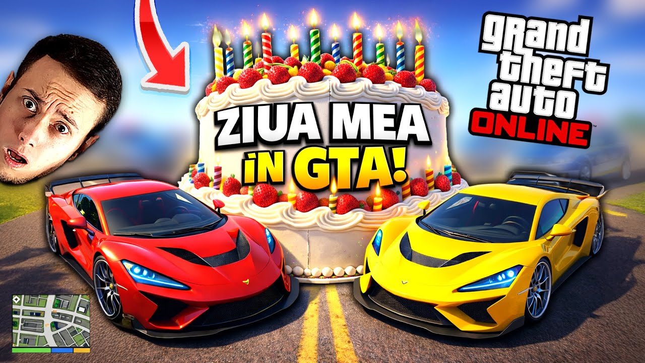 🎂 LA MULȚI ANI MAX!  MI-AM FĂCUT ZIUA ÎN GTA 😳