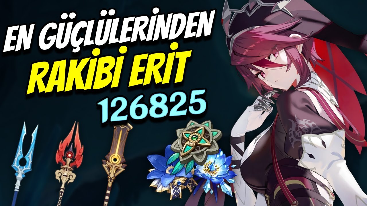 4* EN GÜÇLÜLERİNDEN | ROSARIA REHBERİ [5.3] | Genshin Impact Türkçe