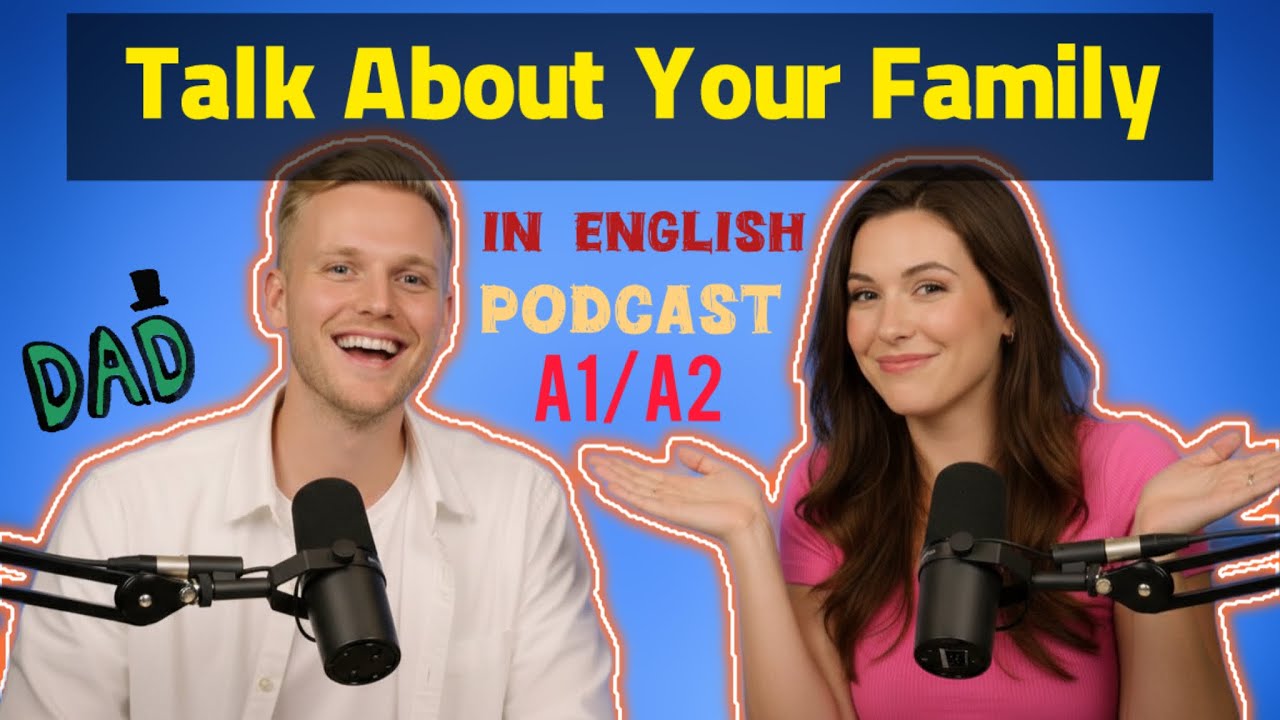 Talk About Your Family in English | Easy Conversation for Beginners (A1/A2)
