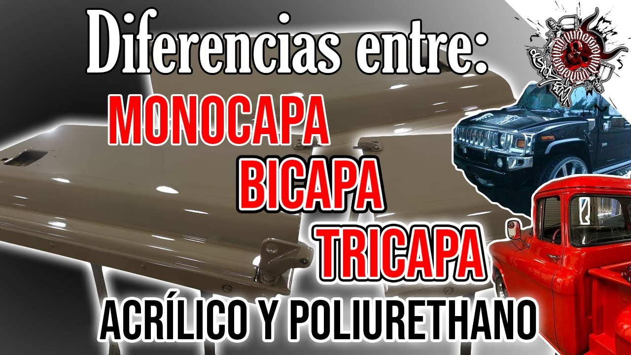 aplicaci&oacute;n de pintura monocapa (explicaci&oacute;n de monocapa bicapa y tricapa)