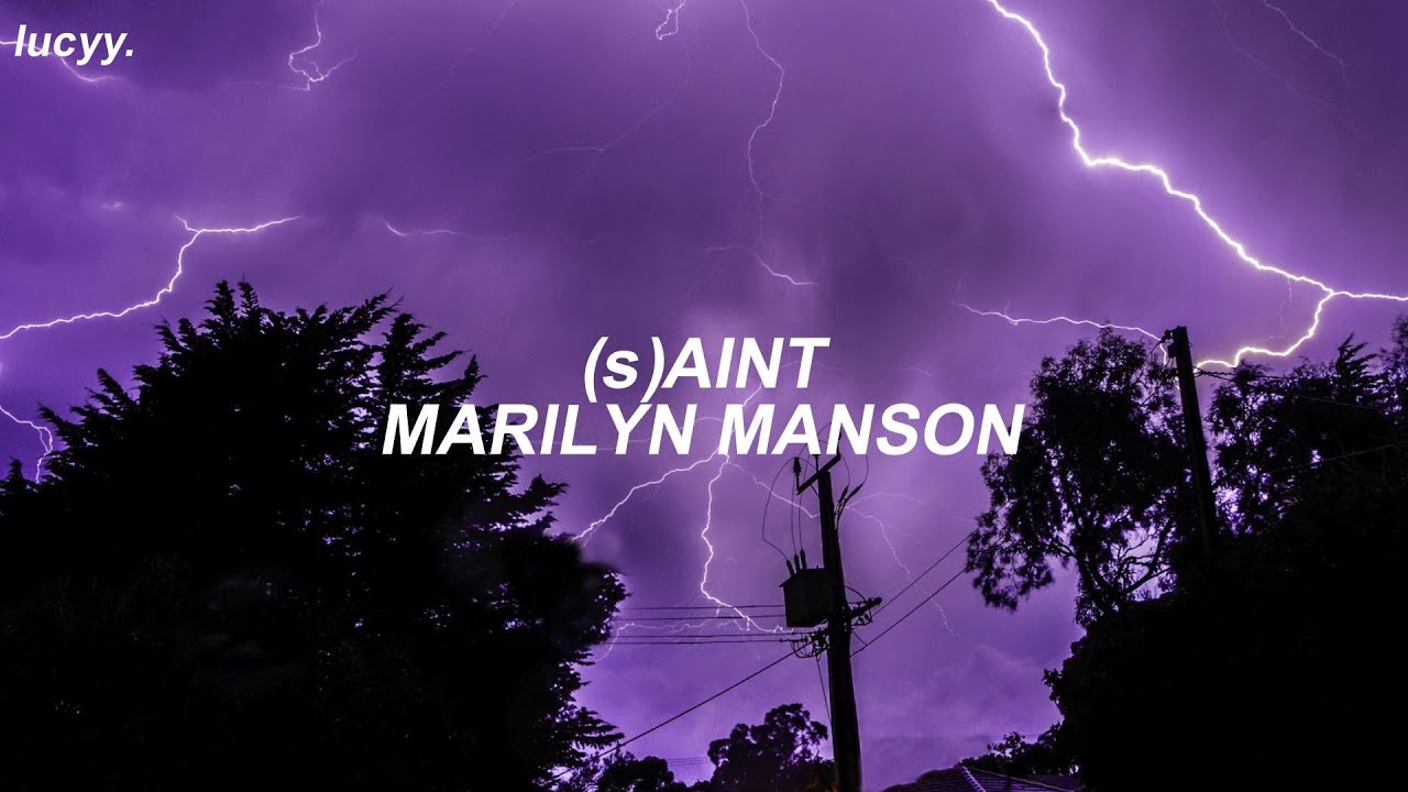 (s)AINT : Marilyn Manson (Spanish / English lyrics)