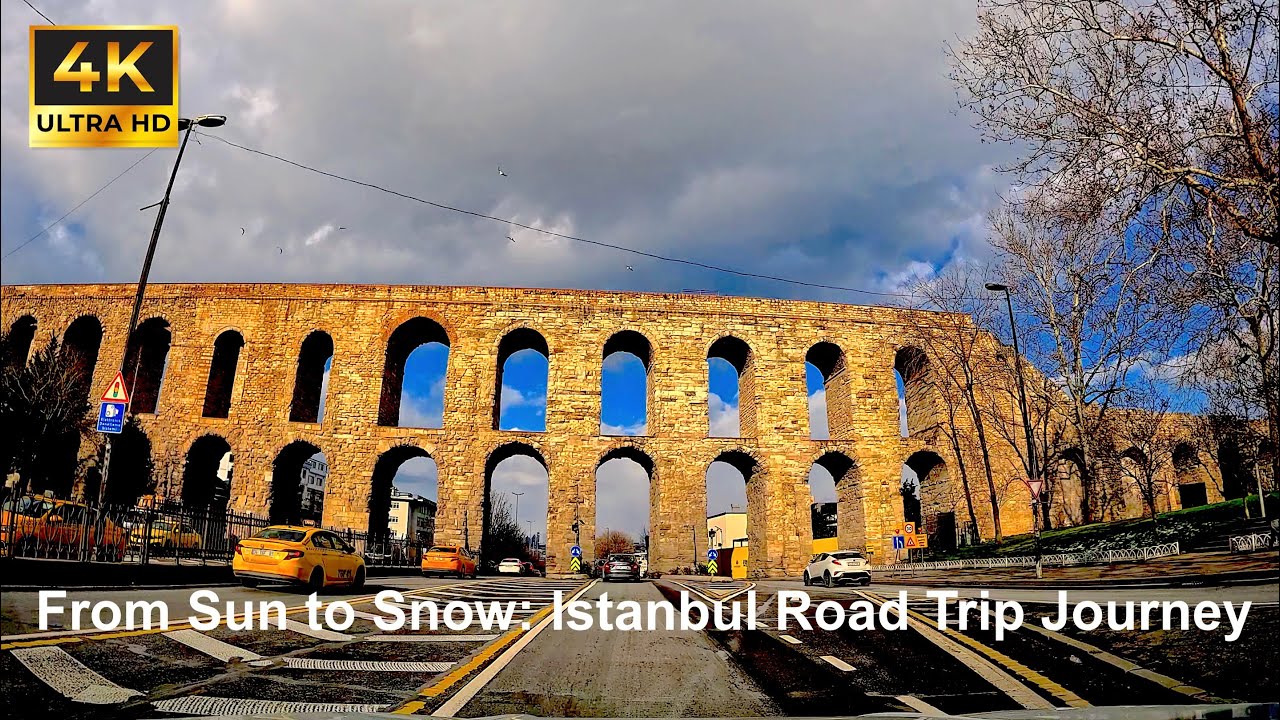 From Sun to Snow: Istanbul Road Trip Journey | 4K Adventure