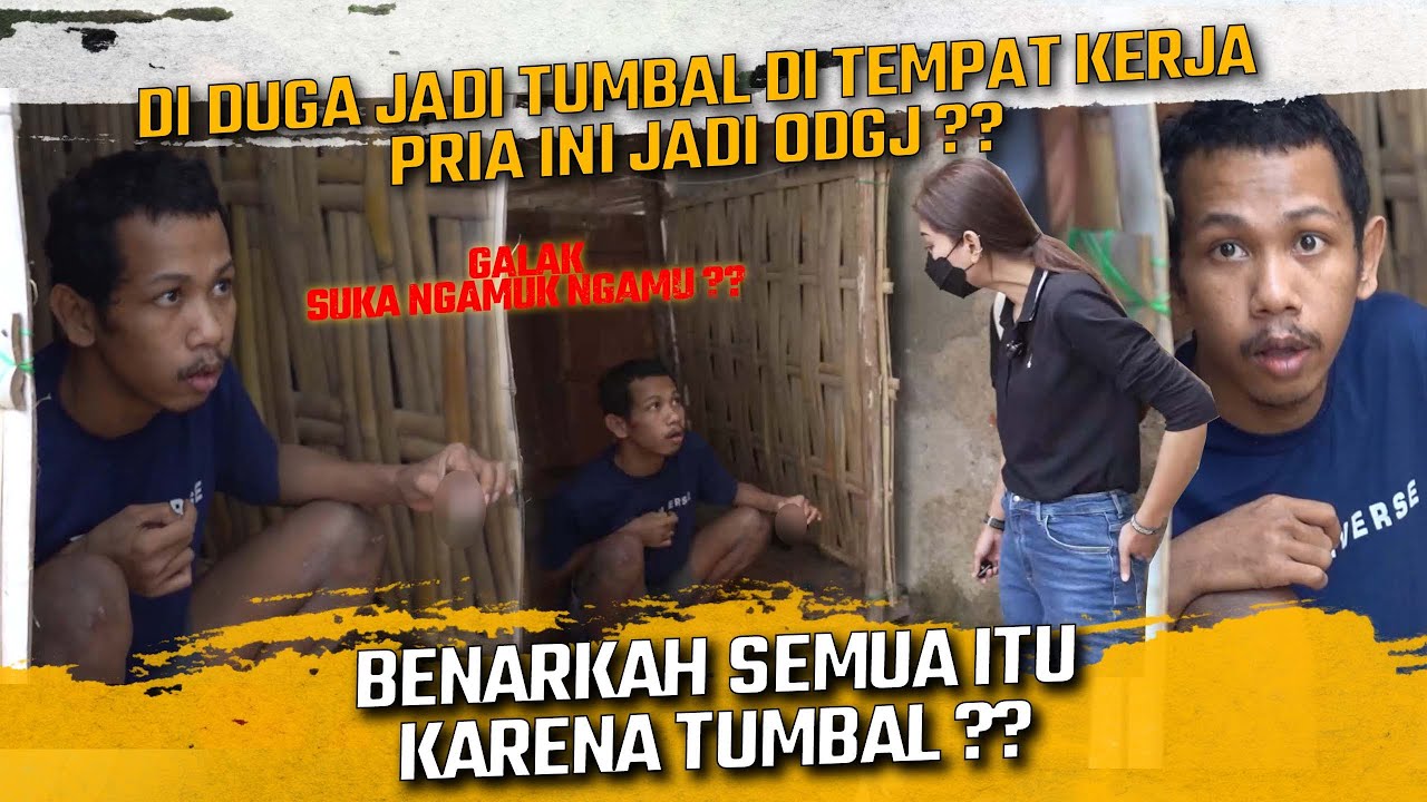DI DUGA JADI TUMBAL DI TEMPAT KERJA PRIA INI JADI ODGJ ?? GALAK DAN SUKA NGAMUK ??